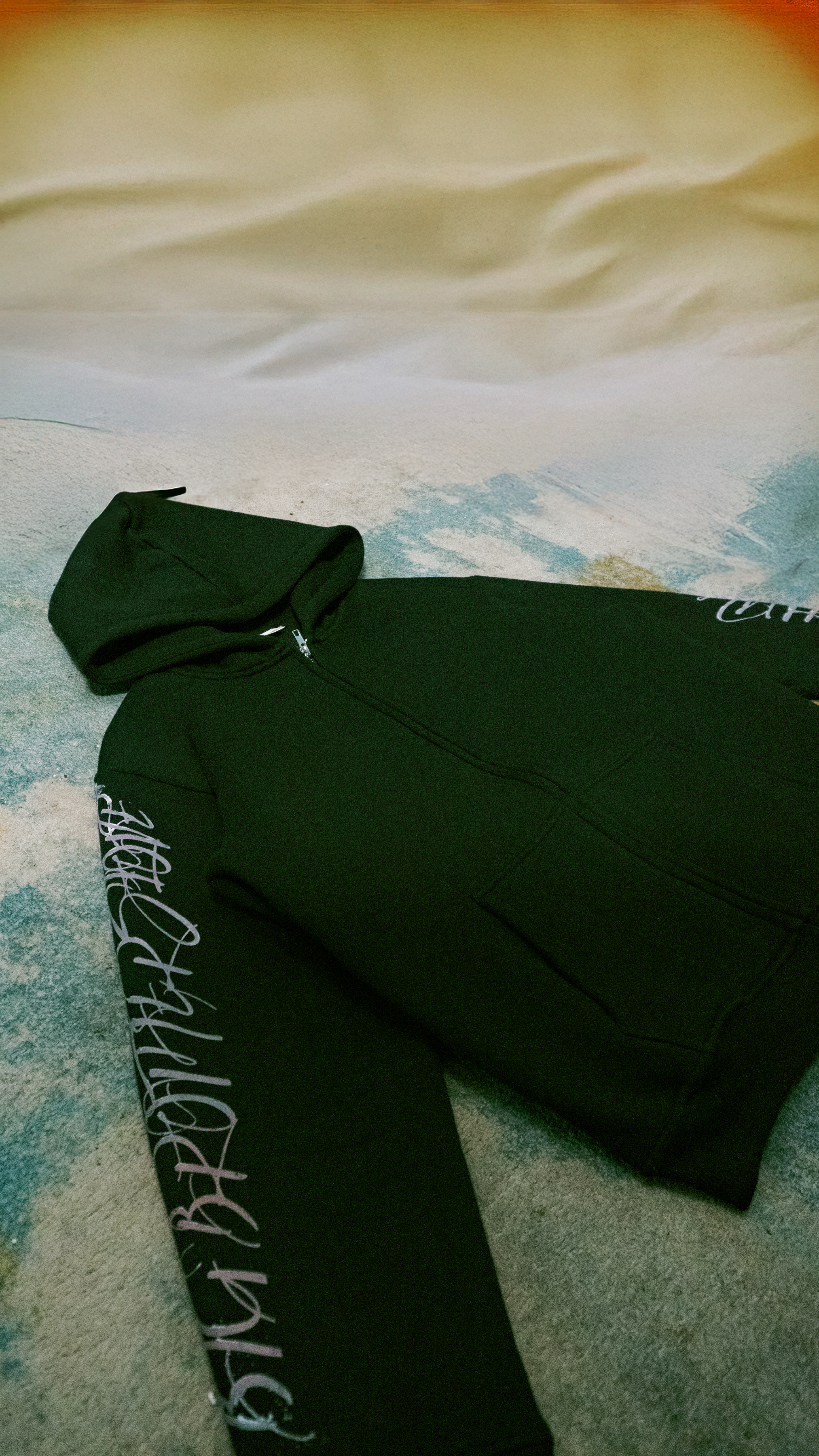Black byrd zip up